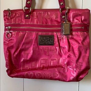 Pink Coach Poppy Purse